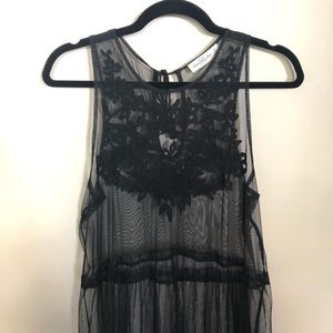 Sheer Lace Dress